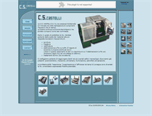 Tablet Screenshot of cscastelli.it